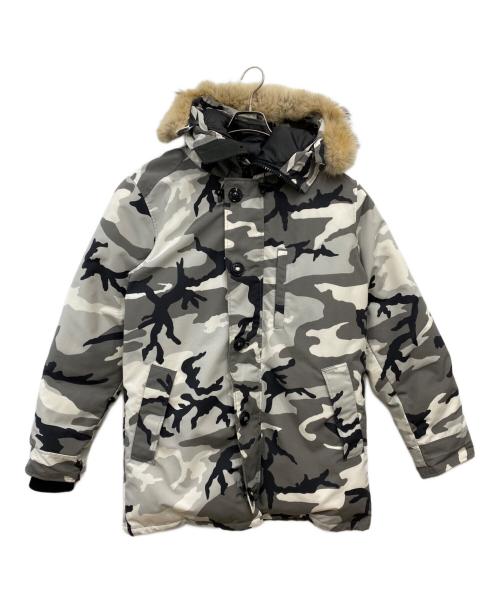 CANADA GOOSE（カナダグース）CANADA GOOSE (カナダグース) CHATEAU PARKA BLACK LABEL ホワイトカモ サイズ:Ｌの古着・服飾アイテム
