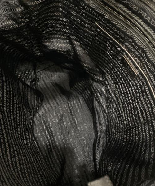 PRADA（プラダ）PRADA (プラダ) 2WAYトートバッグ ブラックの古着・服飾アイテム