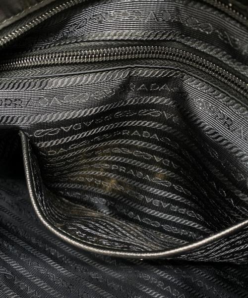 PRADA（プラダ）PRADA (プラダ) 2WAYトートバッグ ブラックの古着・服飾アイテム