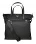 PRADA（プラダ）の古着「2WAYトートバッグ」｜ブラック
