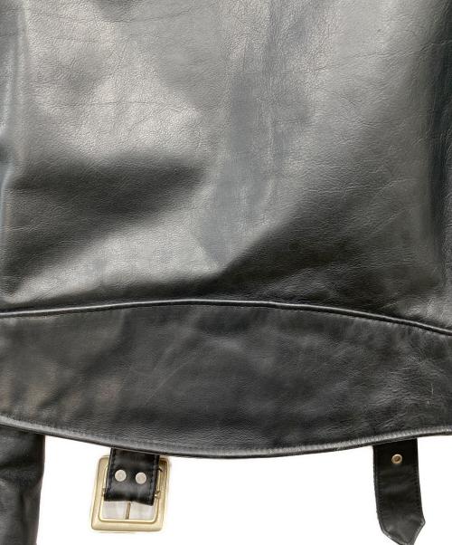 PERFECTO by Schott（パーフェクト バイ ショット）PERFECTO by Schott (パーフェクト バイ ショット) ダブルライダースジャケット ブラック サイズ:40の古着・服飾アイテム