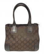 GUCCIグッチ）の古着「GGキャンバストートバック」｜ブラウン