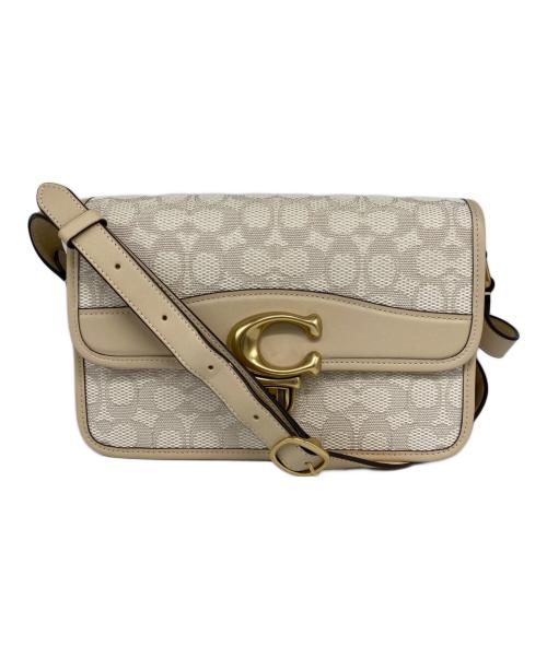 COACH（コーチ）COACH (コーチ) ストゥディオ ショルダー バッグ ベージュ サイズ:表記無しの古着・服飾アイテム