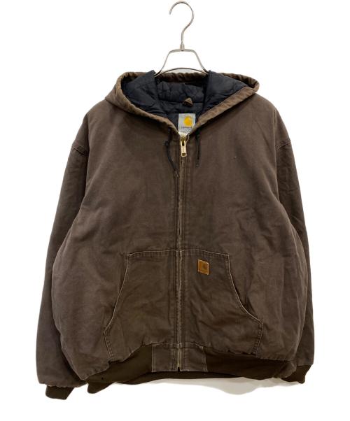 CarHartt（カーハート）CarHartt (カーハート) アクティブジャケット ブラウン サイズ:2XLの古着・服飾アイテム
