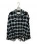 SUGARHILL（シュガーヒル）の古着「BURNT OMBRE PLAID BLOUSE チェックシャツ」｜ブルー