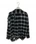 SUGARHILL (シュガーヒル) BURNT OMBRE PLAID BLOUSE チェックシャツ ブルー：23000円