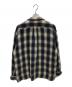 SUGARHILL (シュガーヒル) OMBRE PLAID PUNCHING BLOUSE チェックシャツ ブルー：27000円