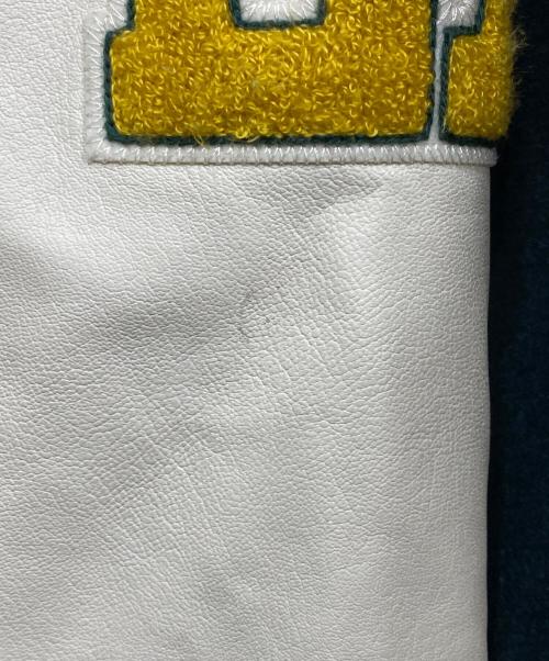 X-LARGE（エクストララージ）X-LARGE (エクストララージ) OG LOGO VARSITY JACKET グリーン サイズ:XLの古着・服飾アイテム