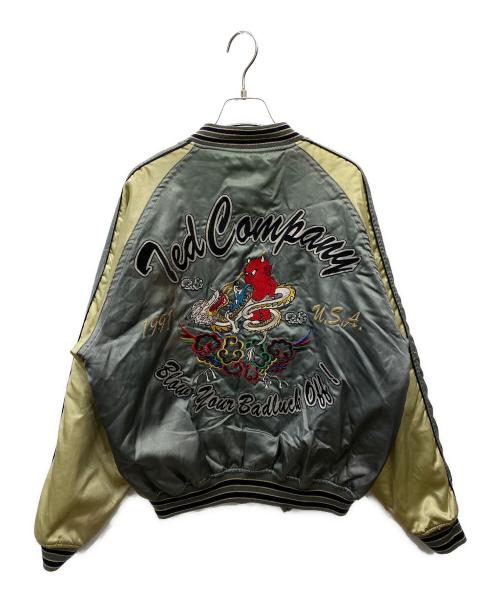 TED COMPANY（テッドカンパニー）TED COMPANY (テッドカンパニー) スカジャン グレー サイズ:40の古着・服飾アイテム