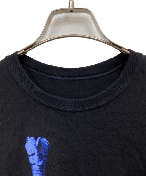 s'yte（サイト）s'yte (サイト) Cotton Jersey Crow on Lungs and Flower Tシャツ ブラック サイズ:4の古着・服飾アイテム