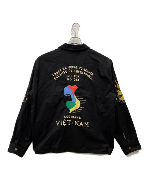 東洋エンタープライズ（トウヨウエンタープライズ）東洋エンタープライズ (トウヨウエンタープライズ) Mid 1960s Style Cotton Vietnam Jacket ブラック サイズ:ＸＸＬの古着・服飾アイテム