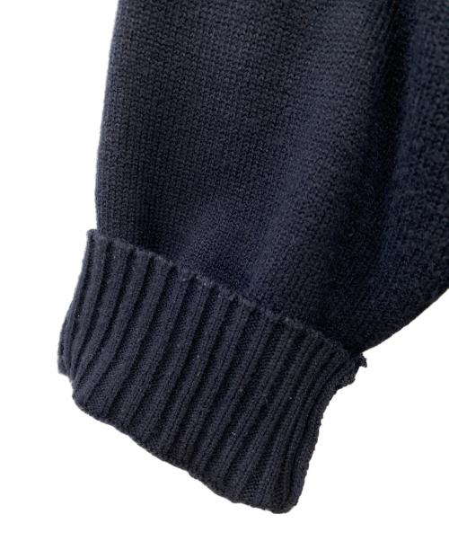 s'yte（サイト）s'yte (サイト) KNITTED WOOL PULLOVER WITH BLANKET STITCH DETAILS ブラック サイズ:3の古着・服飾アイテム