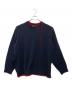 s'yte（サイト）の古着「KNITTED WOOL PULLOVER WITH BLANKET STITCH DETAILS」｜ブラック