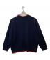 s'yte (サイト) KNITTED WOOL PULLOVER WITH BLANKET STITCH DETAILS ブラック サイズ:3：15000円