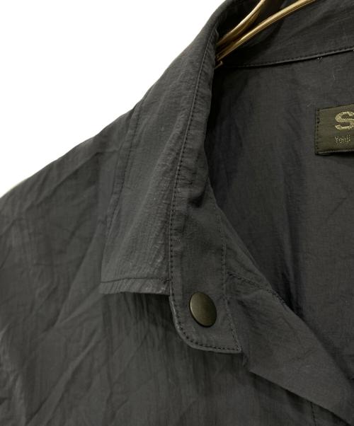 s'yte（サイト）s'yte (サイト) NYLON TAFFETA MODS COAT-INSPIRED SHIRT ネイビー サイズ:3の古着・服飾アイテム