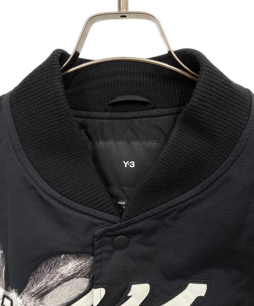 Y-3（ワイスリー）Y-3 (ワイスリー) TEAM JACKET/ボンバージャケット ブラック サイズ:ＸＬの古着・服飾アイテム