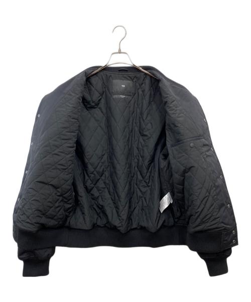 Y-3（ワイスリー）Y-3 (ワイスリー) TEAM JACKET/ボンバージャケット ブラック サイズ:ＸＬの古着・服飾アイテム