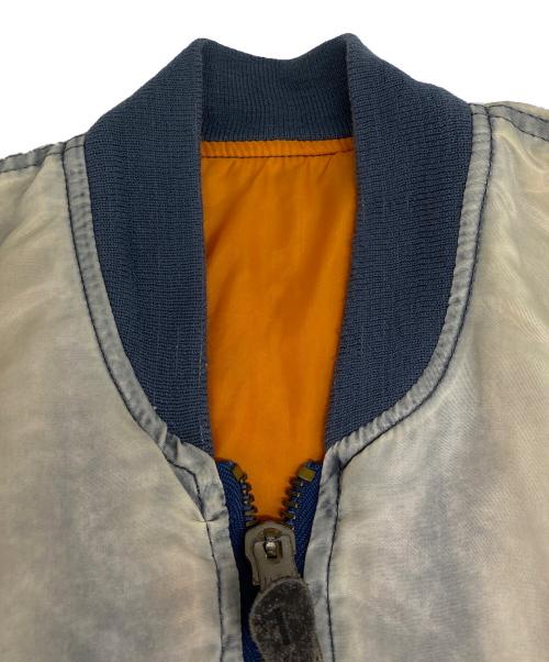 古着（フルギ）古着 (フルギ) リバーシブルMA-1ジャケット グレー サイズ:Ｍの古着・服飾アイテム