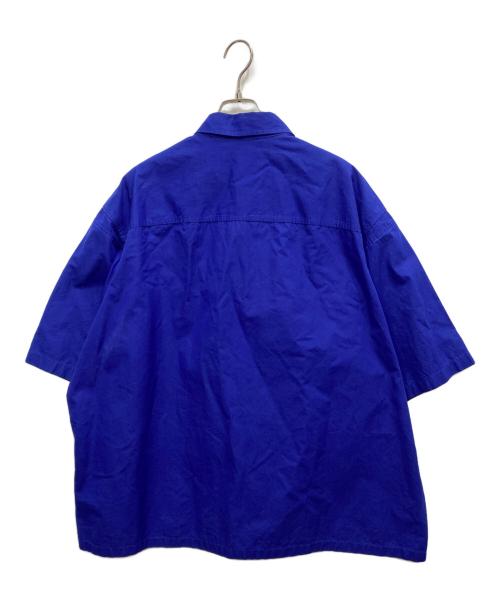 JIL SANDER（ジルサンダー）JIL SANDER (ジルサンダー) ARIEL BIG SHIRT ブルー サイズ:45/18の古着・服飾アイテム