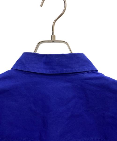 JIL SANDER（ジルサンダー）JIL SANDER (ジルサンダー) ARIEL BIG SHIRT ブルー サイズ:45/18の古着・服飾アイテム