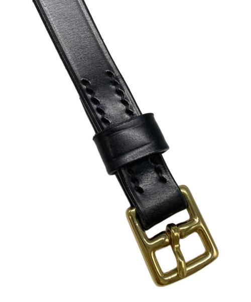 MARTIN FAIZEY（マーティンフェイジー）MARTIN FAIZEY (マーティンフェイジー) Stirrup Belt ブラック サイズ:32の古着・服飾アイテム