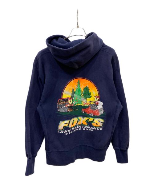 LEE（リー）LEE (リー) プリントパーカー ネイビー サイズ:Ｌの古着・服飾アイテム