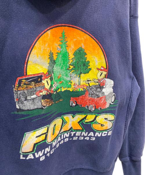 LEE（リー）LEE (リー) プリントパーカー ネイビー サイズ:Ｌの古着・服飾アイテム