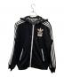 adidas Originals（アディダスオリジナル）の古着「フーデットトラックジャケット」｜ブラック