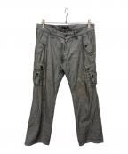BURBERRY BLACK LABELバーバリーブラックレーベル）の古着「カーゴパンツ」｜ブラック