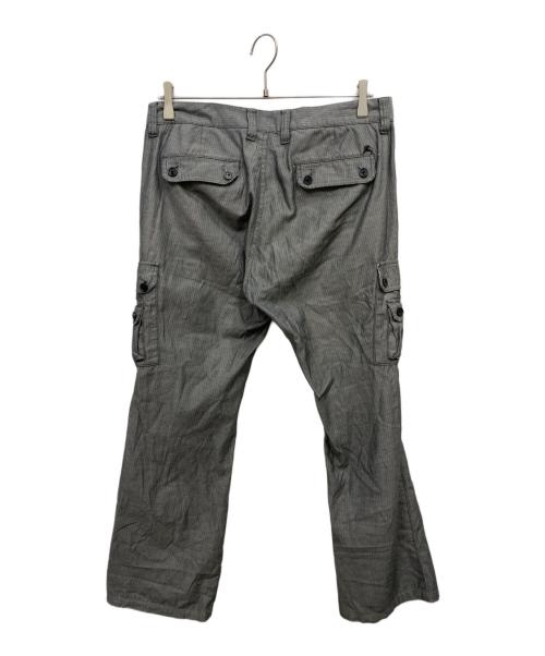 BURBERRY BLACK LABEL（バーバリーブラックレーベル）BURBERRY BLACK LABEL (バーバリーブラックレーベル) カーゴパンツ ブラック サイズ:79の古着・服飾アイテム