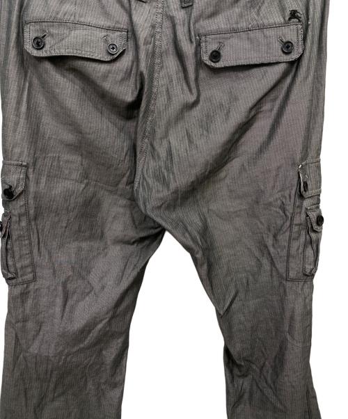 BURBERRY BLACK LABEL（バーバリーブラックレーベル）BURBERRY BLACK LABEL (バーバリーブラックレーベル) カーゴパンツ ブラック サイズ:79の古着・服飾アイテム