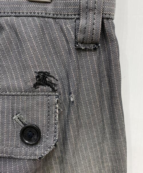 BURBERRY BLACK LABEL（バーバリーブラックレーベル）BURBERRY BLACK LABEL (バーバリーブラックレーベル) カーゴパンツ ブラック サイズ:79の古着・服飾アイテム