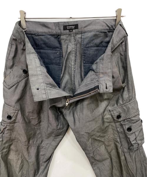 BURBERRY BLACK LABEL（バーバリーブラックレーベル）BURBERRY BLACK LABEL (バーバリーブラックレーベル) カーゴパンツ ブラック サイズ:79の古着・服飾アイテム