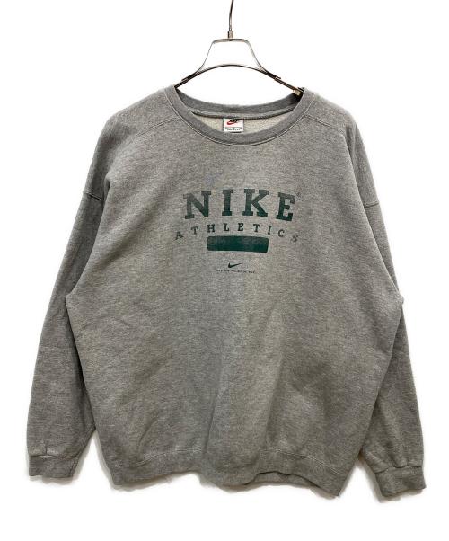 NIKE（ナイキ）NIKE (ナイキ) プリントスウェット グレー サイズ:ＸＬの古着・服飾アイテム