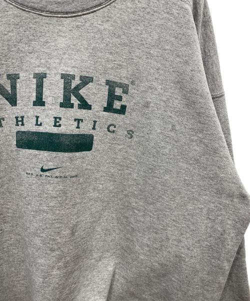 NIKE（ナイキ）NIKE (ナイキ) プリントスウェット グレー サイズ:ＸＬの古着・服飾アイテム