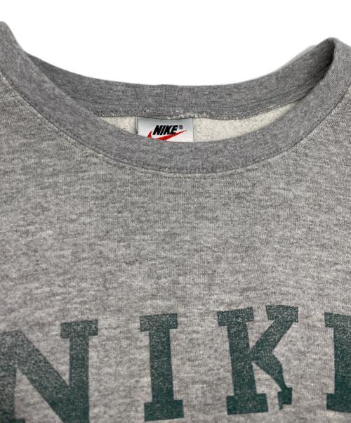 NIKE（ナイキ）NIKE (ナイキ) プリントスウェット グレー サイズ:ＸＬの古着・服飾アイテム