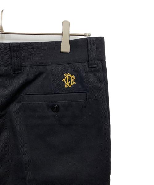 DIOR HOMME（ディオール オム）DIOR HOMME (ディオール オム) 刺繍クロップドパンツ ブラック サイズ:48の古着・服飾アイテム
