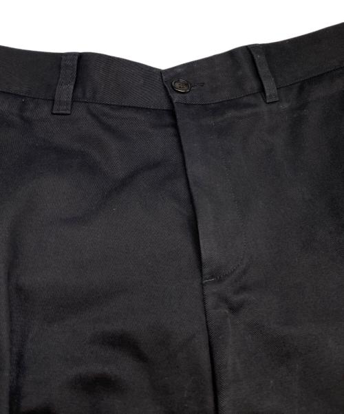 DIOR HOMME（ディオール オム）DIOR HOMME (ディオール オム) 刺繍クロップドパンツ ブラック サイズ:48の古着・服飾アイテム