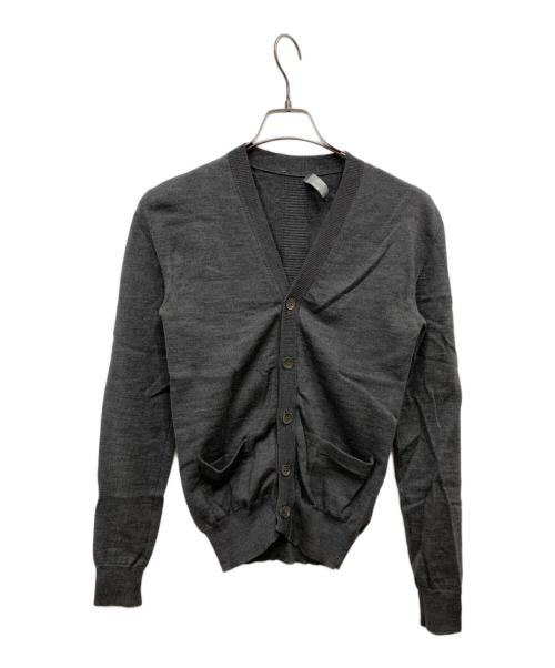 DIOR HOMME（ディオール オム）DIOR HOMME (ディオール オム) ウールカーディガン グレー サイズ:xxsの古着・服飾アイテム