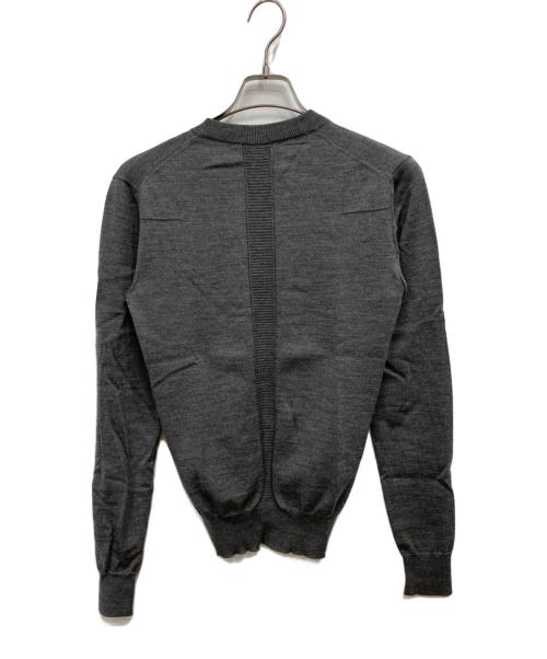 DIOR HOMME（ディオール オム）DIOR HOMME (ディオール オム) ウールカーディガン グレー サイズ:xxsの古着・服飾アイテム