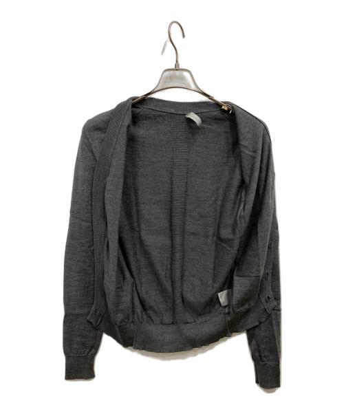 DIOR HOMME（ディオール オム）DIOR HOMME (ディオール オム) ウールカーディガン グレー サイズ:xxsの古着・服飾アイテム