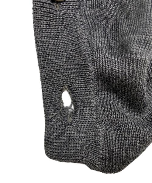 DIOR HOMME（ディオール オム）DIOR HOMME (ディオール オム) ウールカーディガン グレー サイズ:xxsの古着・服飾アイテム