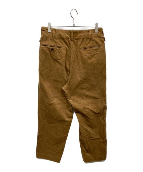 5525gallery（ゴーゴーニーゴーギャラリー）5525gallery (ゴーゴーニーゴーギャラリー) 2タックコーデュロイパンツ ブラウン サイズ:Sの古着・服飾アイテム