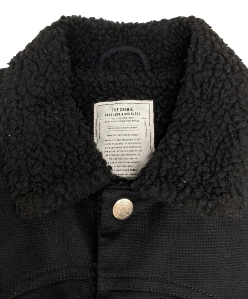 THE CRIMIE（ザ クライミー）THE CRIMIE (ザ クライミー) BOBBY 2 BOA JACKET ブラック サイズ:Ｍの古着・服飾アイテム