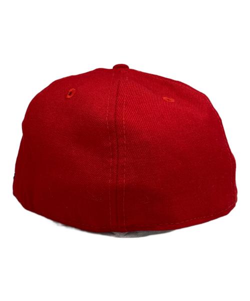 New Era（ニューエラ）New Era (ニューエラ) YOHJI YAMAMOTO (ヨウジヤマモト) キャップ レッド サイズ:7 8/1の古着・服飾アイテム