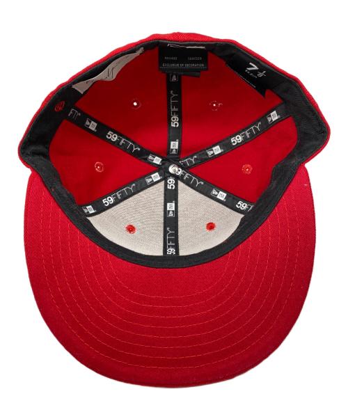 New Era（ニューエラ）New Era (ニューエラ) YOHJI YAMAMOTO (ヨウジヤマモト) キャップ レッド サイズ:7 8/1の古着・服飾アイテム