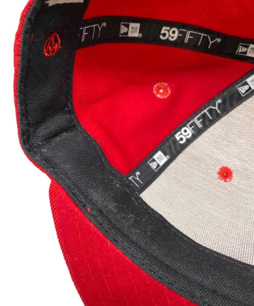 New Era（ニューエラ）New Era (ニューエラ) YOHJI YAMAMOTO (ヨウジヤマモト) キャップ レッド サイズ:7 8/1の古着・服飾アイテム