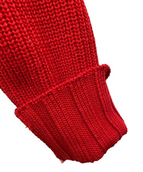 OUAT（オーユーエーティー）OUAT (オーユーエーティー) BLACK SNOW SWEATER レッドの古着・服飾アイテム