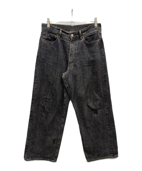 INTERIM（インテリム）INTERIM (インテリム) バギーデニムパンツ ブラック サイズ:5の古着・服飾アイテム