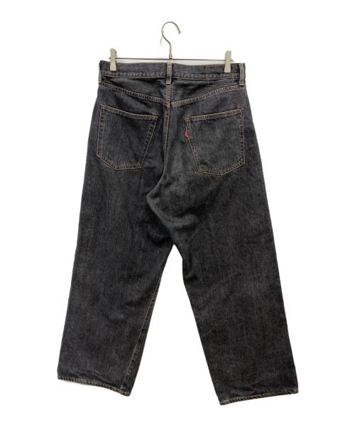 INTERIM（インテリム）INTERIM (インテリム) バギーデニムパンツ ブラック サイズ:5の古着・服飾アイテム